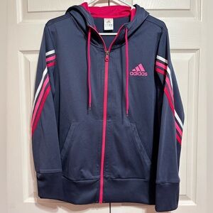 Adidas Zip Up Hoodie